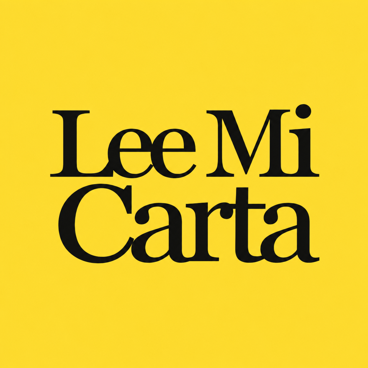 Logo de Lee Mi Carta